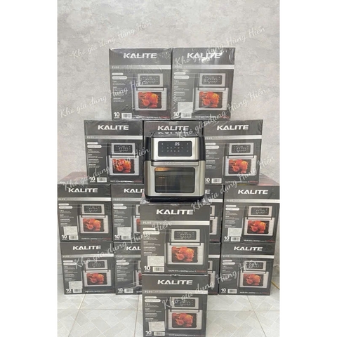 Nồi chiên không dầu Kalite Q10 - Dung tích 10 lít - Công suất 1800W - Hàng chính hãng bảo hành 24 tháng
