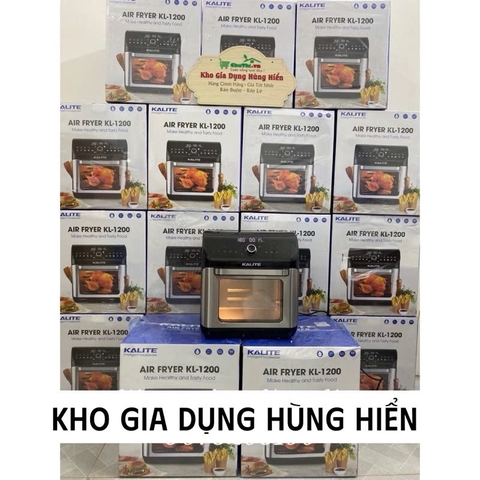 Nồi chiên không dầu Kalite KL1200 - Dung tích 12 lít - Công suất 1800W - Hàng chính hãng bảo hành 24 tháng