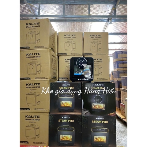 Nồi chiên không dầu hơi nước Kalite Steam Star - Dung tích 15 lít - Công suất 1635W - Hàng chính hãng bảo hành 24 tháng