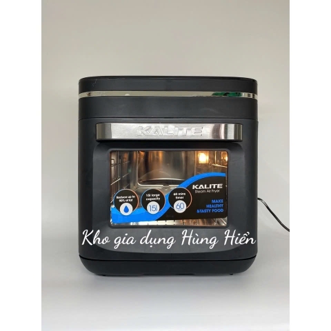 Nồi Chiên Không Dầu Hơi Nước Kalite Steam X - Dung Tích 15 lít - Công suất 1635W - Hàng Chính Hãng Bảo Hành 24 Tháng