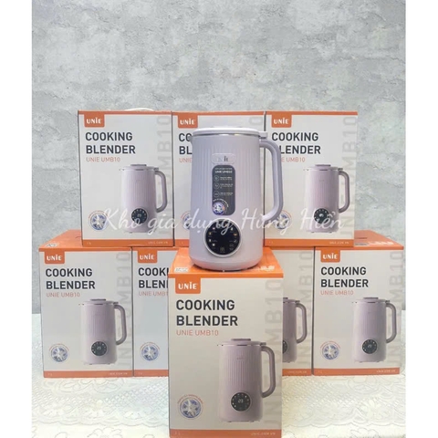 Máy làm sữa hạt, xay nấu đa năng UNIE UMB10 - Dung tích 1 lít - Công suất 800W - Hàng chính hãng bảo hành 12 tháng