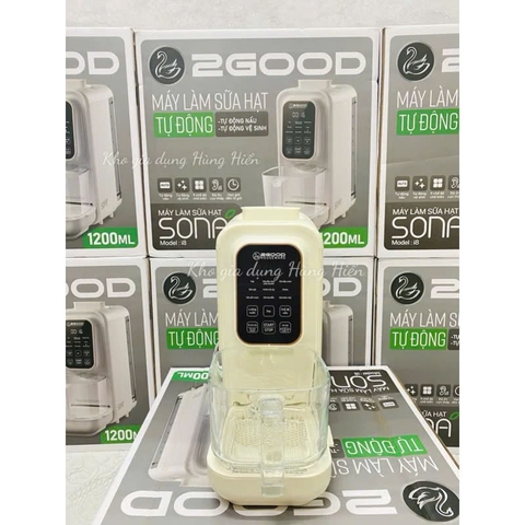 Máy Làm Sữa Hạt 2GOOD SONA i8 - Dung tích 1.2 lít - Công suất 1800W - Hàng Chính Hãng Bảo Hành 12 Tháng