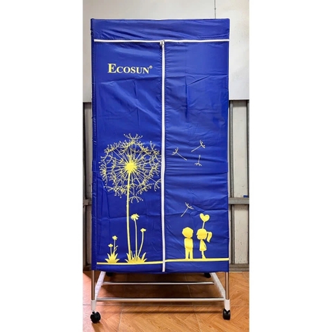 TỦ SẤY QUẦN ÁO ECOSUN BM-TS05 - Sấy tối đa 15 kg - Công suất 1600W - Hàng chính hãng bảo hành 12