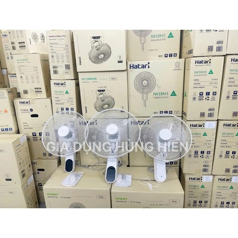 Quạt treo tường Thái Lan Hatari HF-W18R1 (Có điều khiển) - Hàng chính hãng bảo hành 36 tháng