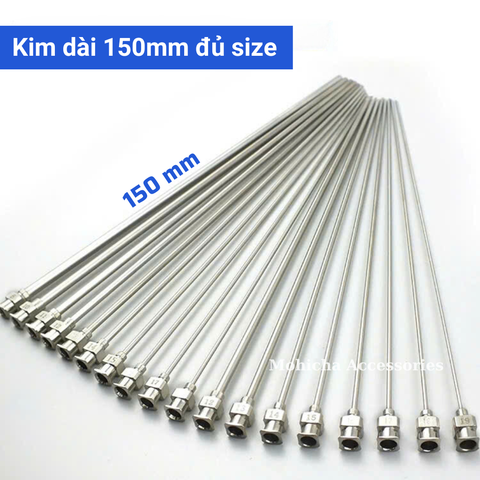 Kim pha chế chất liệu thép không rỉ dài 150mm dùng trong pha chế sang chiết dung dịch