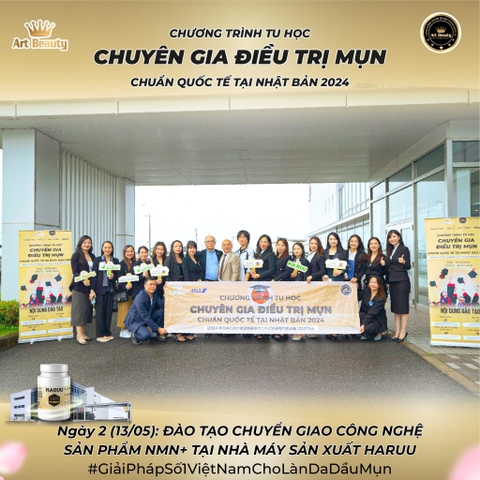 ĐÀO TẠO CHUYỂN GIAO CÔNG NGHỆ NMN+ TẠI NHẬT BẢN: Bước đột phá mới trong ngành chăm sóc da