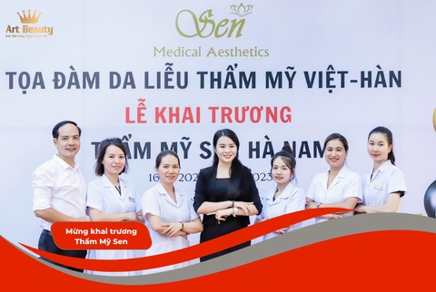 [Miền Bắc] Nam Định - Khai trương Thẩm mỹ viện Sen: Đón đầu công nghệ Master Trị Mụn