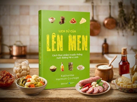 Lịch sử của Lên men -  cuốn sách có thể đọc liền tù tì 2 ngày