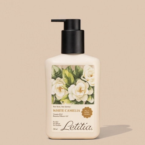White Camelia Bath & Shower Gel