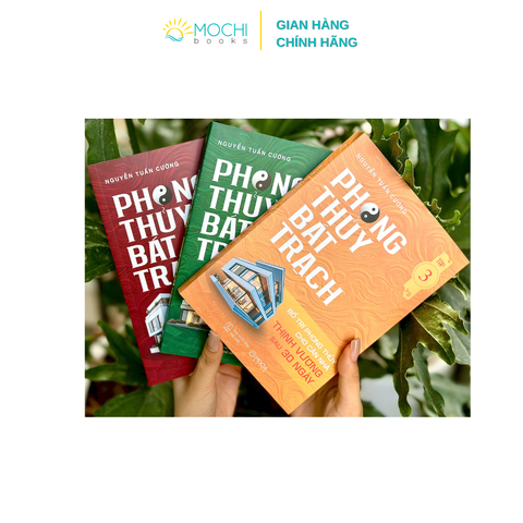 Sách - Combo 3 cuốn: Phong thủy bát trạch: Bố trí phong thủy cho căn nhà thịnh vượng sau 30 ngày (Tập 1+Tập 2+Tập 3)