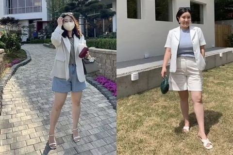 Kiểu quần short 'chân ái' cho nàng xóa nỗi lo đùi ếch