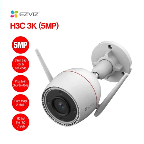 Camera WiFi thông minh EZVIZ H3C 5MP