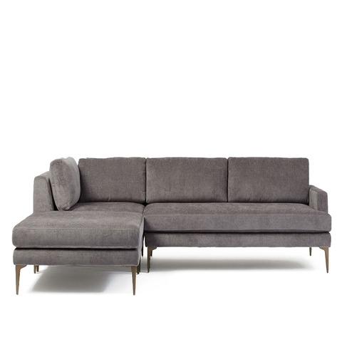 Sofa Nỉ góc L phòng khách
