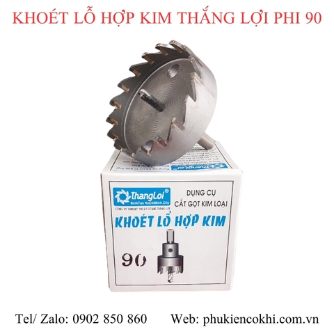 Mũi khoét lỗ hợp kim Thắng Lợi