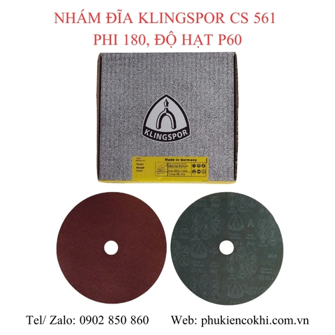 Nhám đĩa Klingspor CS 561