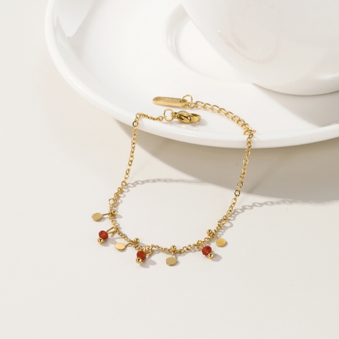 Vòng tay titahn charm đỏ 2600199