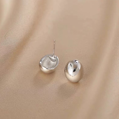Bông tai titan mạ bạc 2500077