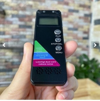 Máy ghi âm pin 2 ngày bộ nhớ 8gb