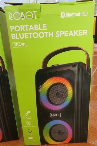 LOA ROBOT BLUETOOTH MIC RB490 (WK)