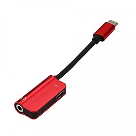Cáp chuyển Type-C sang Audio 3.5mm + Type-C