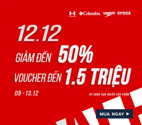 Double Day 12.12: Sale Cuối Năm, Deal Cực Đỉnh - Giảm Đến 50%