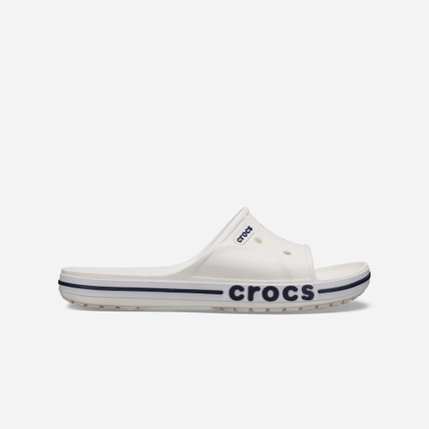 Dép Quai Ngang Unisex Crocs Bayaband - Trắng