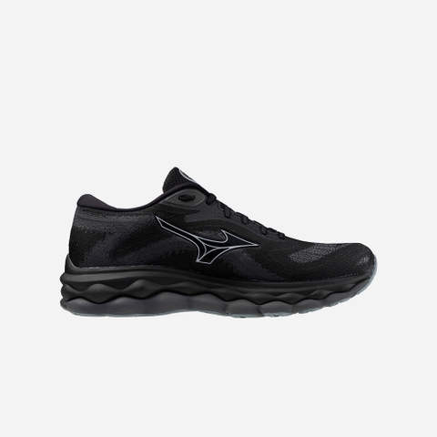 Giày Chạy Bộ Nam Mizuno Wave Sky 7 2E - Đen