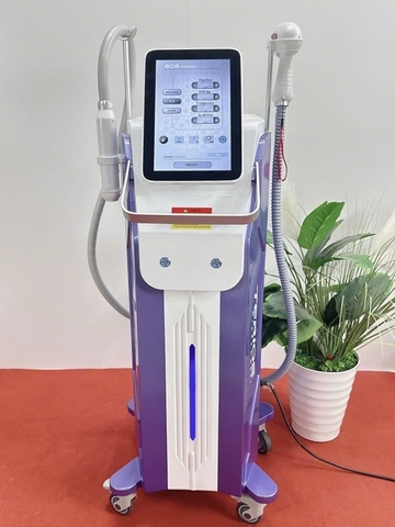 Máy triệt lông và laser 2in1
