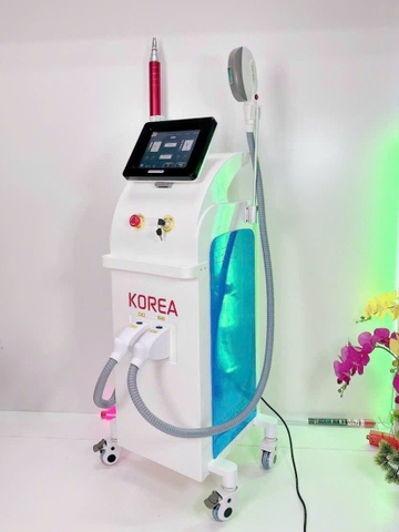 Máy triệt lông và laser 2in1