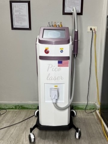 Máy pico laser xóa xăm