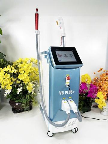 Máy triệt lông và laser V6 PLUS+