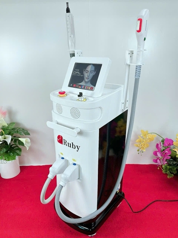 Máy triệt lông và laser Ruby