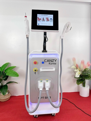 Máy Triệt Lông Laser Canzy Korea 2in1