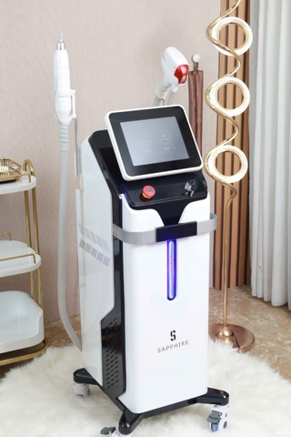 Máy triệt lông và laser SAPPHIRE