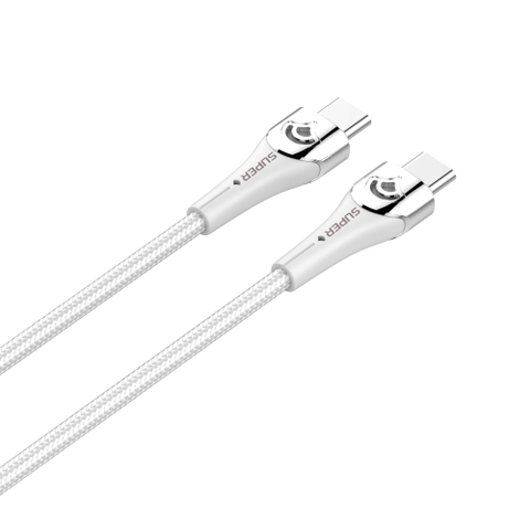 Cáp siêu nhanh SUPER LC861C Type-C (C-C) PD và QC 65W 1m
