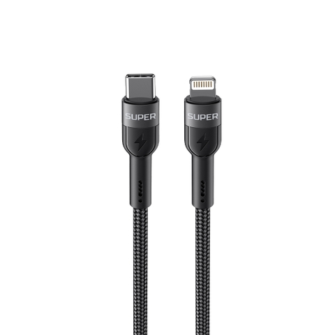 Cáp sạc nhanh SUPER CL85S Type C to Lightning 1m