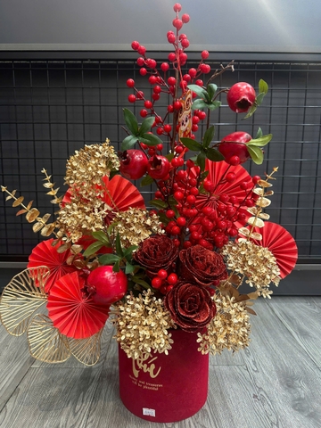 GIỎ HOA TẾT  CHỮ PHÚC- G03