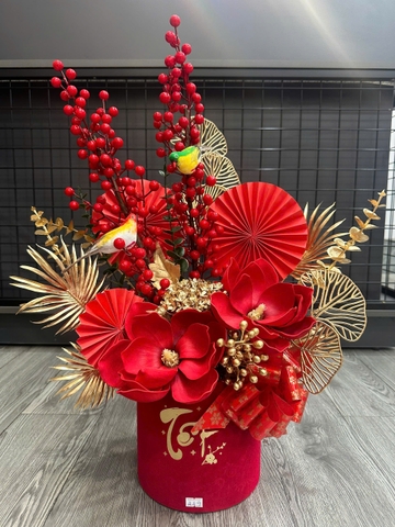 GIỎ HOA TẾT CHỮ TẾT - G02