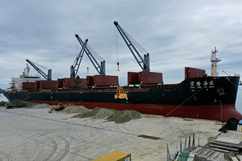 Loading and unloading goods