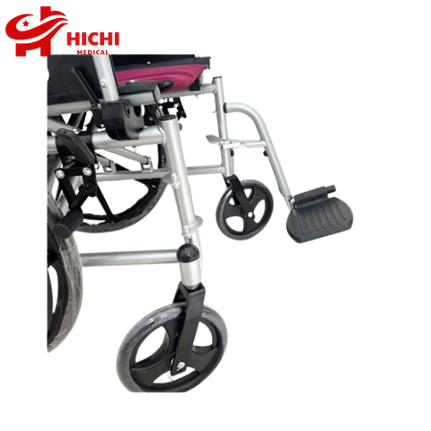 Xe Lăn Bánh Đúc Lucass X90, Nâng Hạ Bệ Tỳ Tay, Bàn Đạp Chân Tháo Rời New