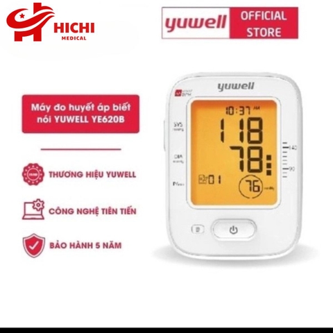 Máy Đo Huyết Áp Yuwell 620B - Có Giọng Nói Tiếng Việt