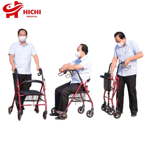Xe Đẩy Tập Đi Lucass W-14 (W14) Dành Cho Người Già, Người Tai Biến Đi Lại Kém