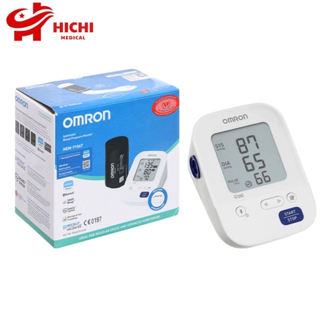 Máy đo huyết áp bắp tay tự động Bluetooth OMRON HEM-7156T