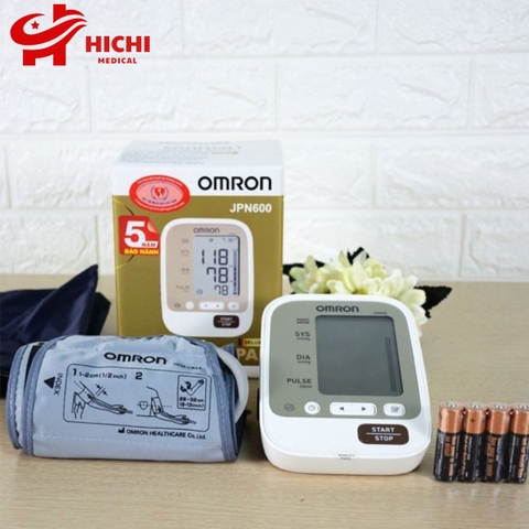 Máy đo huyết áp nhập khẩu từ Nhật Bản Omron JPN 600