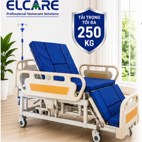 Giường Y Tế Điện Đa Năng ELCARE EL04 – Giải Pháp Chăm Sóc Toàn Diện Cho Gia Đình & Cơ Sở Y Tế