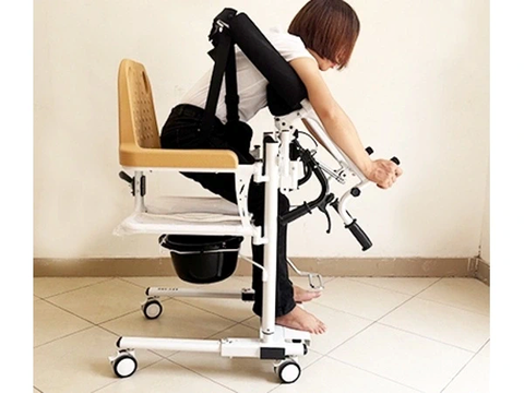 Xe Nâng Hạ Di Chuyển Bệnh Nhân Dùng Pittong Thuỷ Lực Lucass D-900