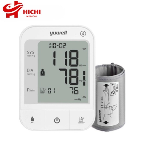 Máy đo huyết áp điện tử Yuwell YE670CR