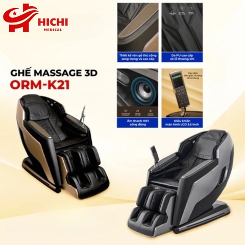 Ghế massage 3D Công Nghệ Cao ORM-K21