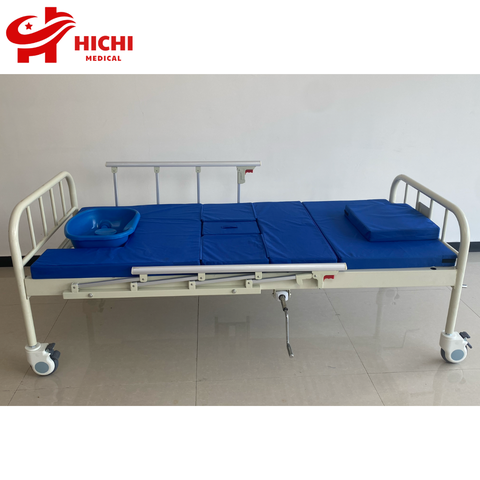 GIƯỜNG BỆNH NHÂN GBM-097 03 TAY QUAY CÓ CHẬU GỘI ĐẦU