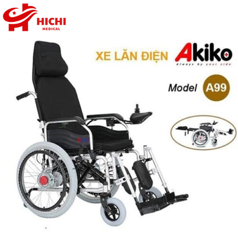 Xe Lăn Điện Ngả Nằm Akiko A99